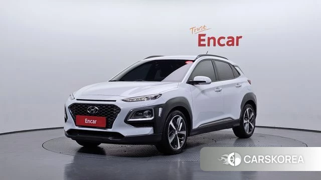 Hyundai Kona 2018 Белый из Кореи