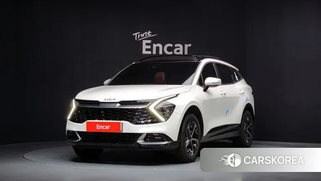 Kia Sportage 5th Generation Hybrid 2021 Белый из Кореи