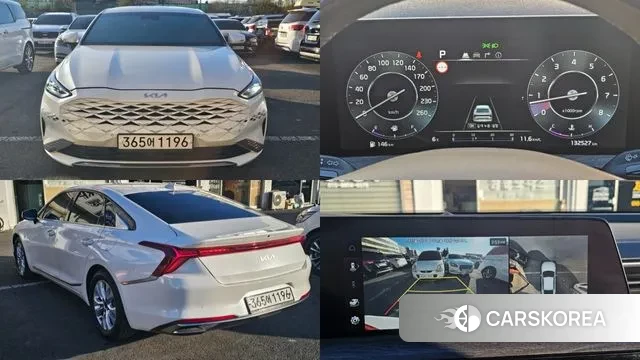 Kia K8 2022 Белый из Кореи