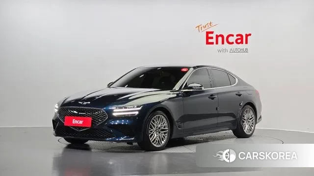Genesis The New G70 2021 Синий из Кореи