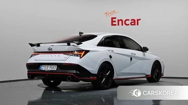 Hyundai The New Avante (CN7) 2024 Белый из Кореи