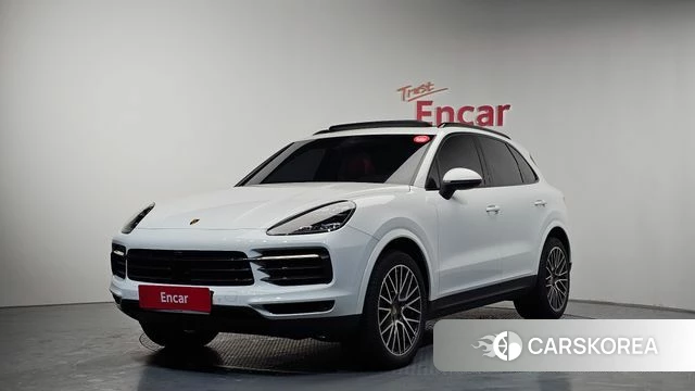 Porsche Cayenne (PO536) 2019 Белый из Кореи