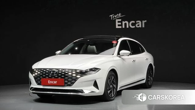 Hyundai The New Grandeur IG Hybrid 2022 Белый из Кореи