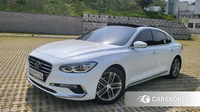 Hyundai Grandeur IG 2018 Белый из Кореи
