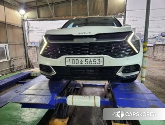 Kia Sportage 5th Generation Hybrid 2021 Белый из Кореи