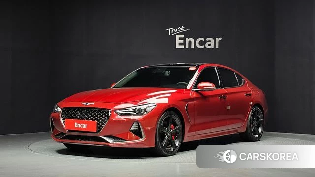 Genesis G70 2019 Красный из Кореи