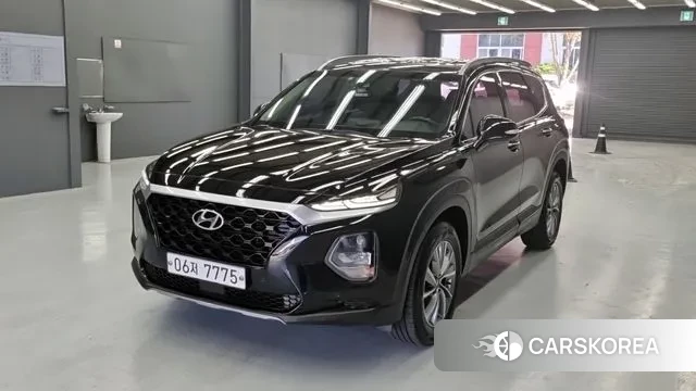 Hyundai Santa Fe TM 2018 Черный из Кореи