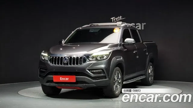 Ssangyong Rexton Sports Cannes 2020 Серый из Кореи