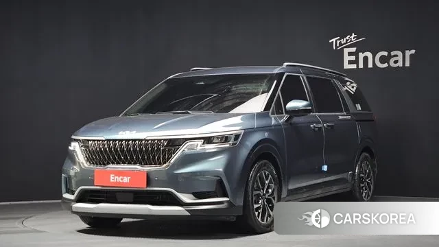 Kia Carnival 4th generation 2022 Синий нефрит из Кореи