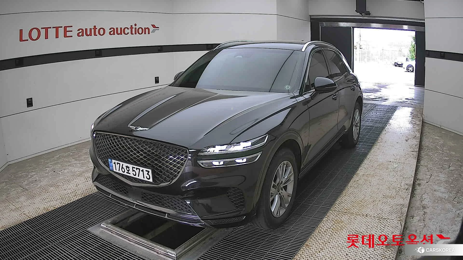 Hyundai GV70 2021 Черный из Кореи