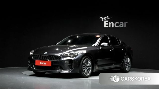 Kia Stinger 2018 Серый из Кореи