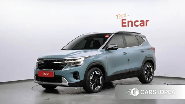 Kia The New Seltos 2024 Небесно-голубой из Кореи