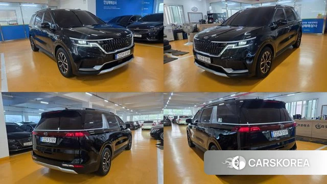 Kia Carnival 4th generation 2021 Черный из Кореи