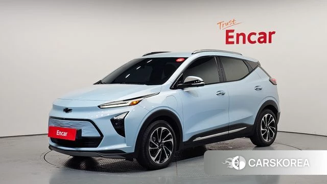 Chevrolet (GM Daewoo) Bolt EUV 2023 Небесно-голубой из Кореи