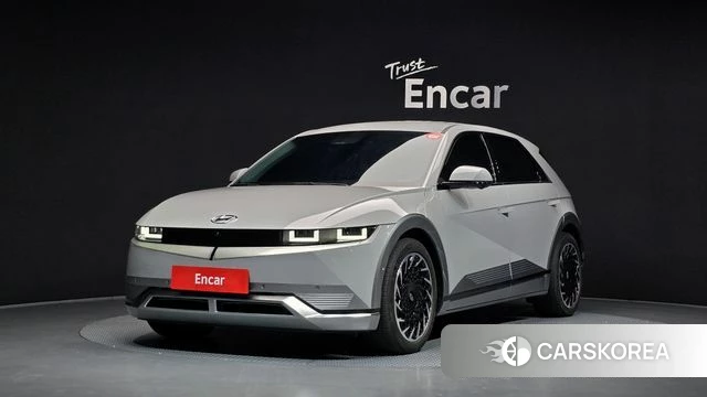 Hyundai Ionic 5 2024 Серебристо-серый из Кореи