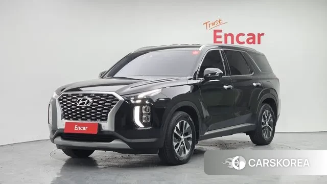 Hyundai Palisade 2021 Черный из Кореи