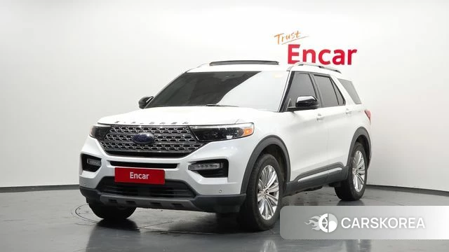 Ford Explorer 6th Generation 2021 Белый из Кореи