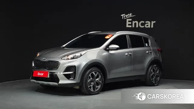 Kia Sportage The Bold 2021 Серый из Кореи