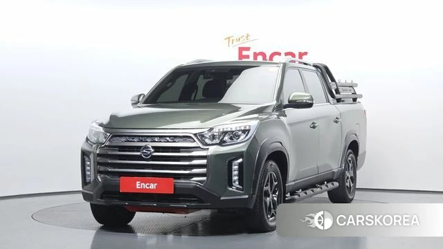 Ssangyong The New Rexton Sports Cannes 2021 Темно-зеленый из Кореи