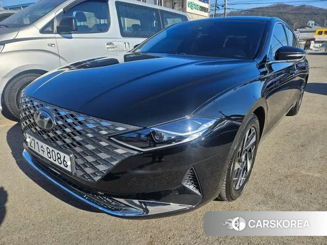 Hyundai The New Grandeur IG Hybrid 2020 Черный из Кореи