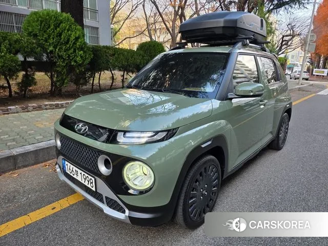 Hyundai Casper 2022 Светло-зеленый из Кореи