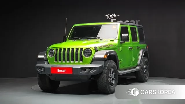 Jeep Wrangler (JL) 2019 Зеленый из Кореи
