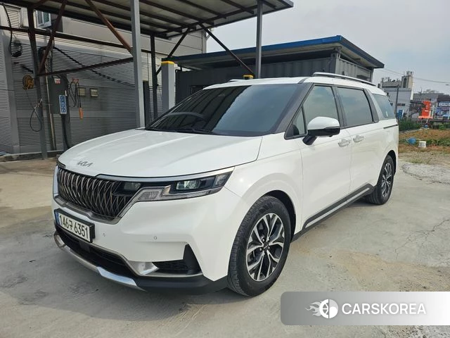 Kia Carnival 4th generation 2021 Белый из Кореи