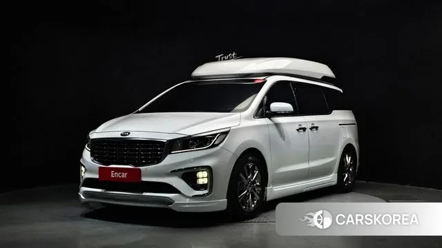 Kia The New Carnival 2020 Белый из Кореи