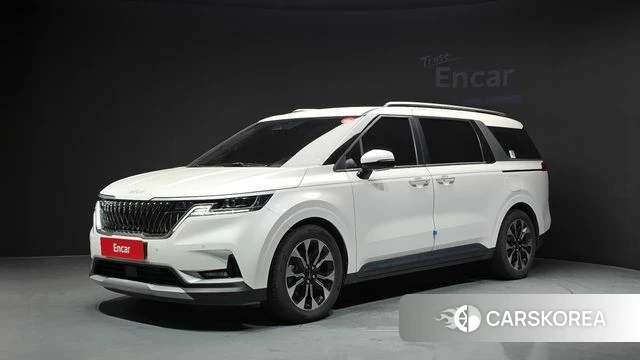 Kia Carnival 4th generation 2021 Белый из Кореи