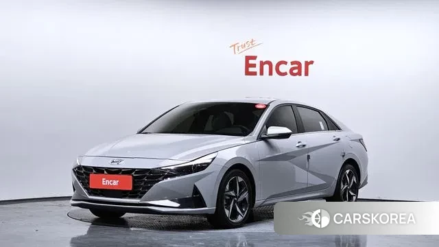Hyundai Avante (CN7) 2022 Серебряный из Кореи