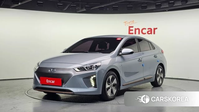 Hyundai Ionic Electric 2018 Серебристо-серый из Кореи