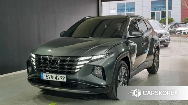 Hyundai Tucson Hybrid (NX4) 2021 Серый из Кореи