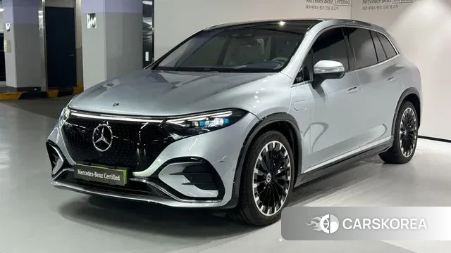 Mercedes-Benz EQS SUV X296 2023 Серебряный из Кореи