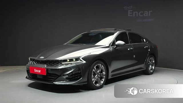 Kia K5 3rd generation 2021 Серый из Кореи