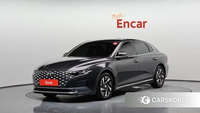Hyundai The New Grandeur IG Hybrid 2021 Серый из Кореи