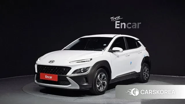 Hyundai The New Kona Hybrid 2021 Белый из Кореи