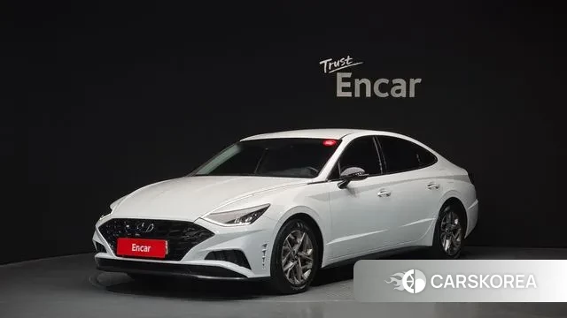 Hyundai Sonata (DN8) 2021 Белый из Кореи