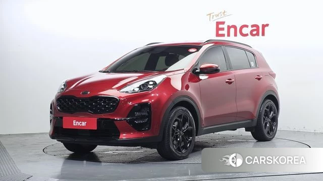 Kia Sportage The Bold 2021 Красный из Кореи
