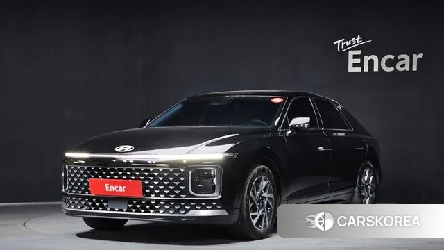 Hyundai Grandeur Hybrid (GN7) 2023 Черный из Кореи