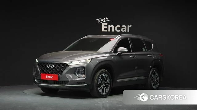 Hyundai Santa Fe TM 2018 Серый из Кореи