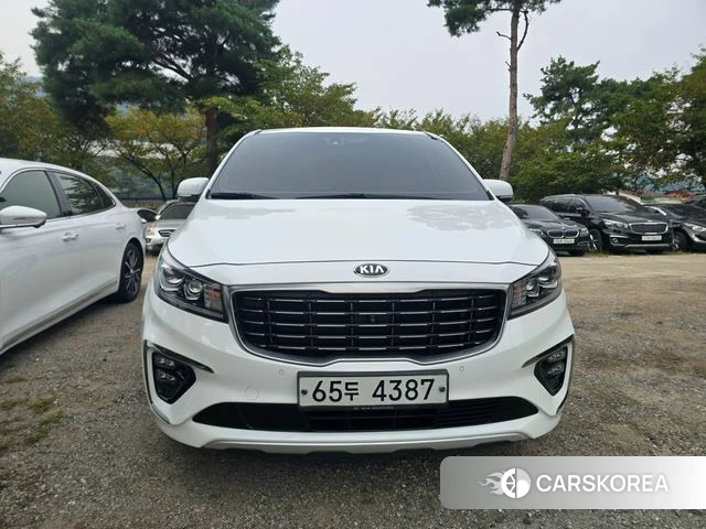 Kia The New Carnival 2019 Белый из Кореи
