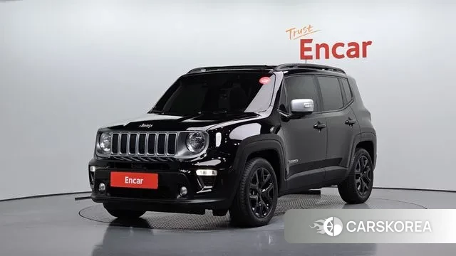 Jeep Renegade 2022 Черный из Кореи