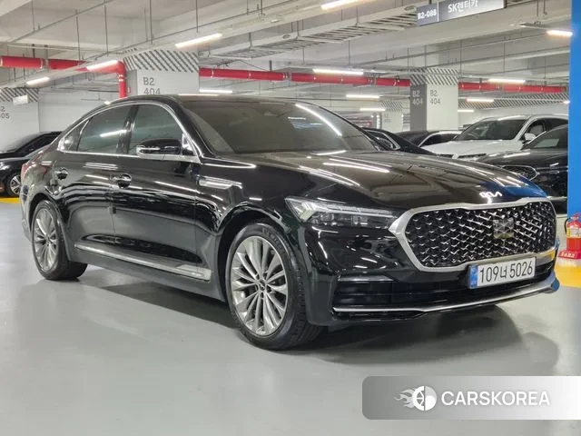 Kia The New K9 2nd generation 2021 Черный из Кореи