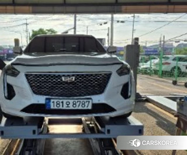 Cadillac CT6 2019 Белый из Кореи