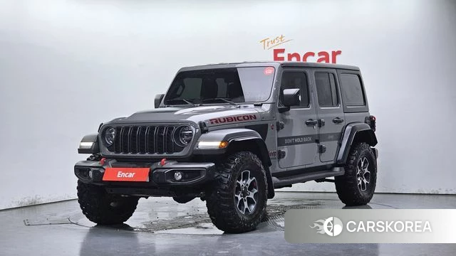 Jeep Wrangler (JL) 2021 Серый из Кореи