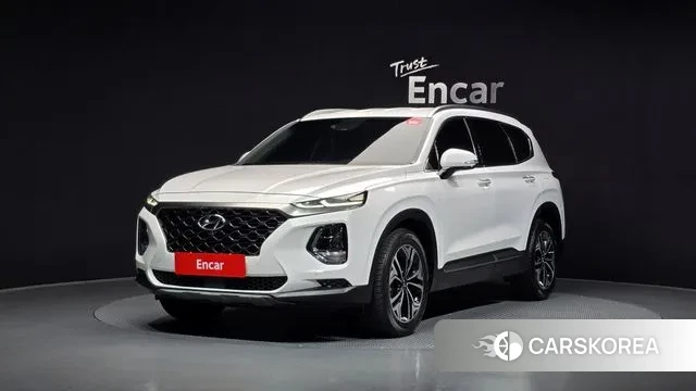 Hyundai Santa Fe TM 2018 Белый из Кореи