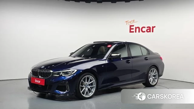 BMW 3 Series (G20) 2020 Синий из Кореи