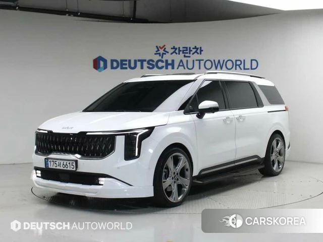 Kia Carnival 4th generation 2024 Белый из Кореи
