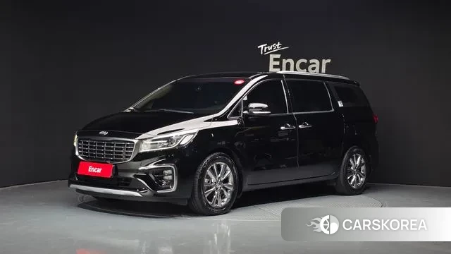 Kia The New Carnival 2018 Черный из Кореи
