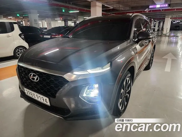 Hyundai Santa Fe TM 2018 Серый из Кореи